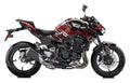 Kit de Gráficas para Moto Naked Kawasaki Z900 - Diseño 05 - LedPro Racing