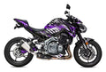 Kit de Gráficas para Moto Naked Kawasaki Z900 - Diseño 09 - LedPro Racing