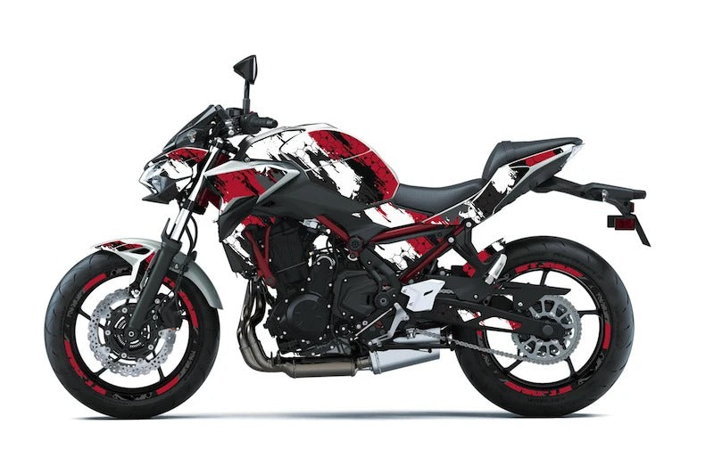Kit de Gráficas para Moto Naked Kawasaki Z900 - Diseño 32 - LedPro Racing