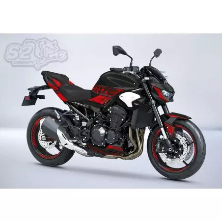 Kit de Gráficas para Moto Naked Kawasaki Z900 - Diseño 35 - LedPro Racing