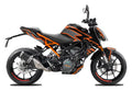 Kit de Gráficas para Moto Naked KTM Duke - Diseño 02 - LedPro Racing