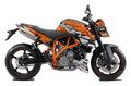 Kit de Gráficas para Moto Naked KTM Duke - Diseño 05 - LedPro Racing