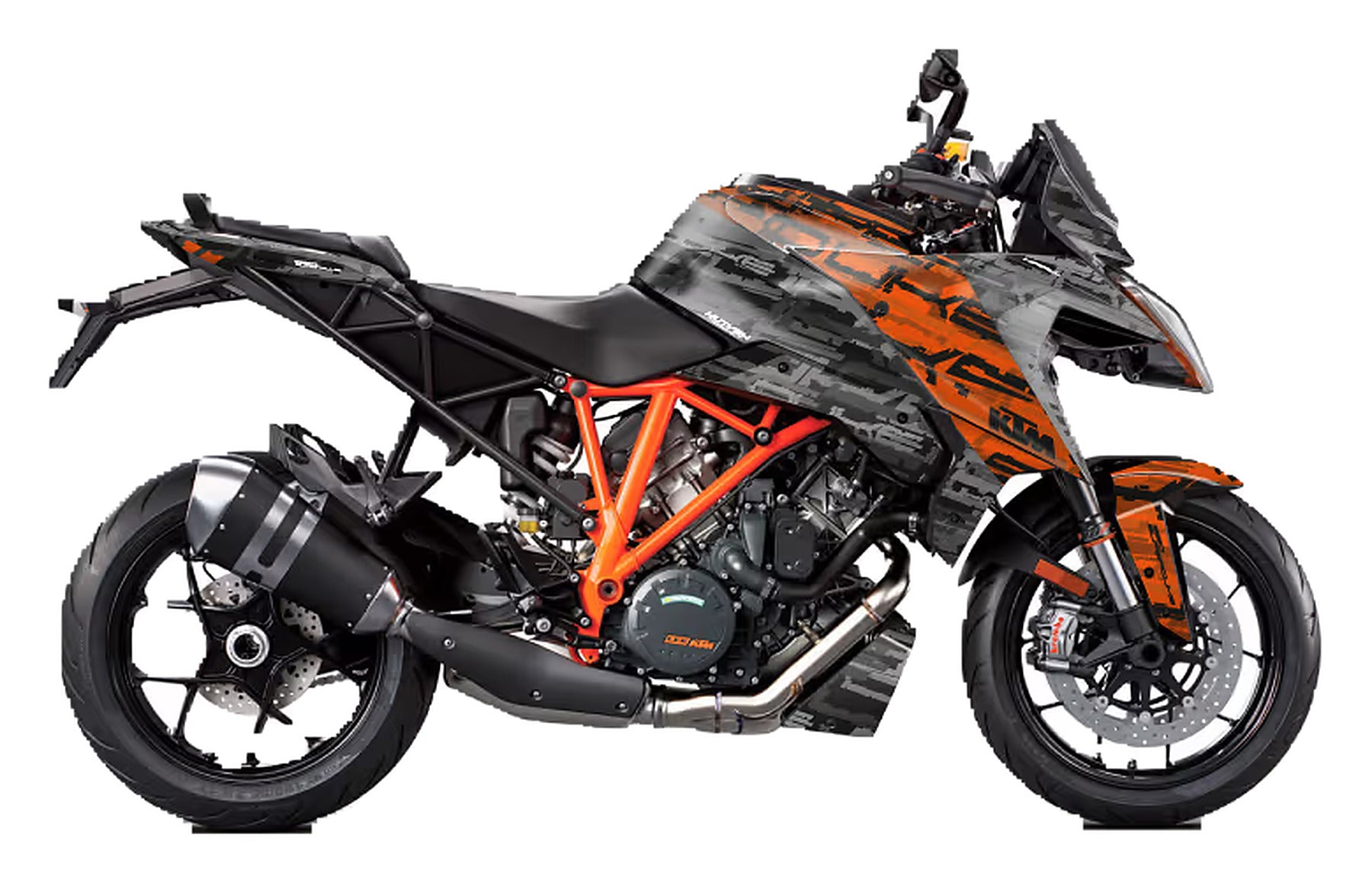Kit de Gráficas para Moto Naked KTM Duke - Diseño 14 - LedPro Racing