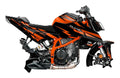 Kit de Gráficas para Moto Naked KTM Duke - Diseño 45 - LedPro Racing