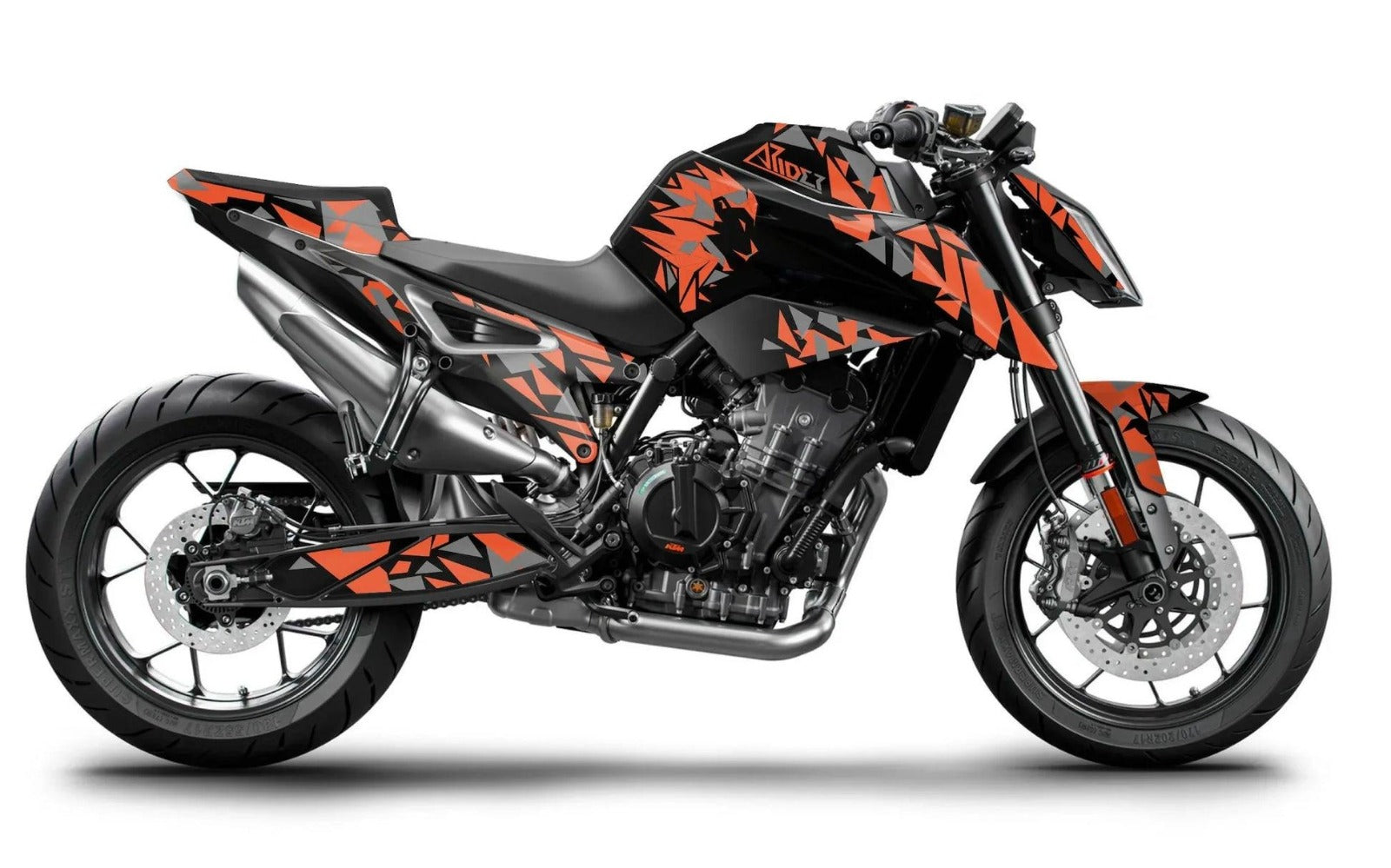 Kit de Gráficas para Moto Naked KTM Duke - Diseño 61 - LedPro Racing