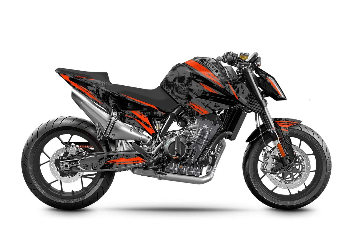 Kit de Gráficas para Moto Naked KTM Duke - Diseño 65 - LedPro Racing