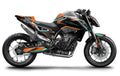 Kit de Gráficas para Moto Naked KTM Duke - Diseño 68 - LedPro Racing