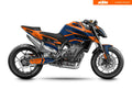Kit de Gráficas para Moto Naked KTM Duke - Diseño 69 - LedPro Racing