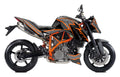 Kit de Gráficas para Moto Naked KTM Super Duke - Diseño 09 - LedPro Racing