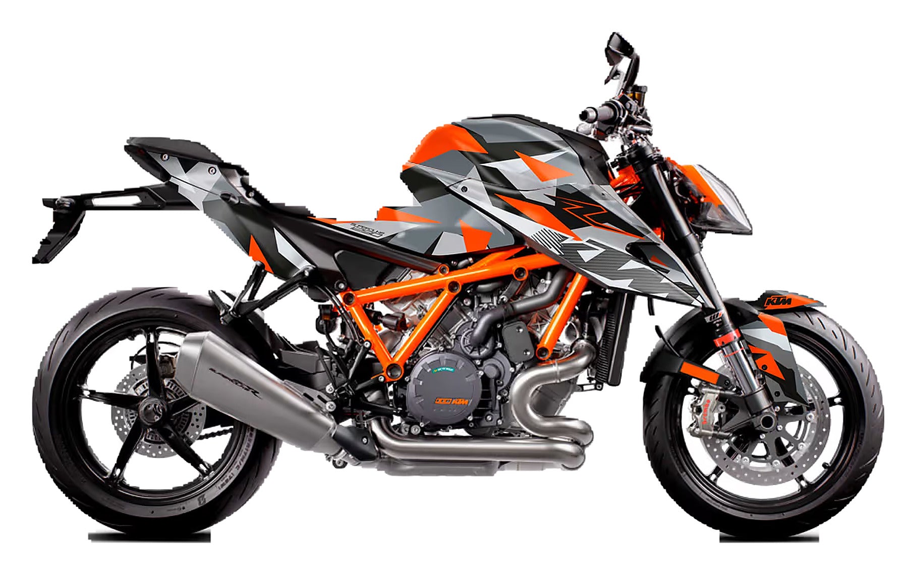 Kit de Gráficas para Moto Naked KTM Super Duke - Diseño 14 - LedPro Racing