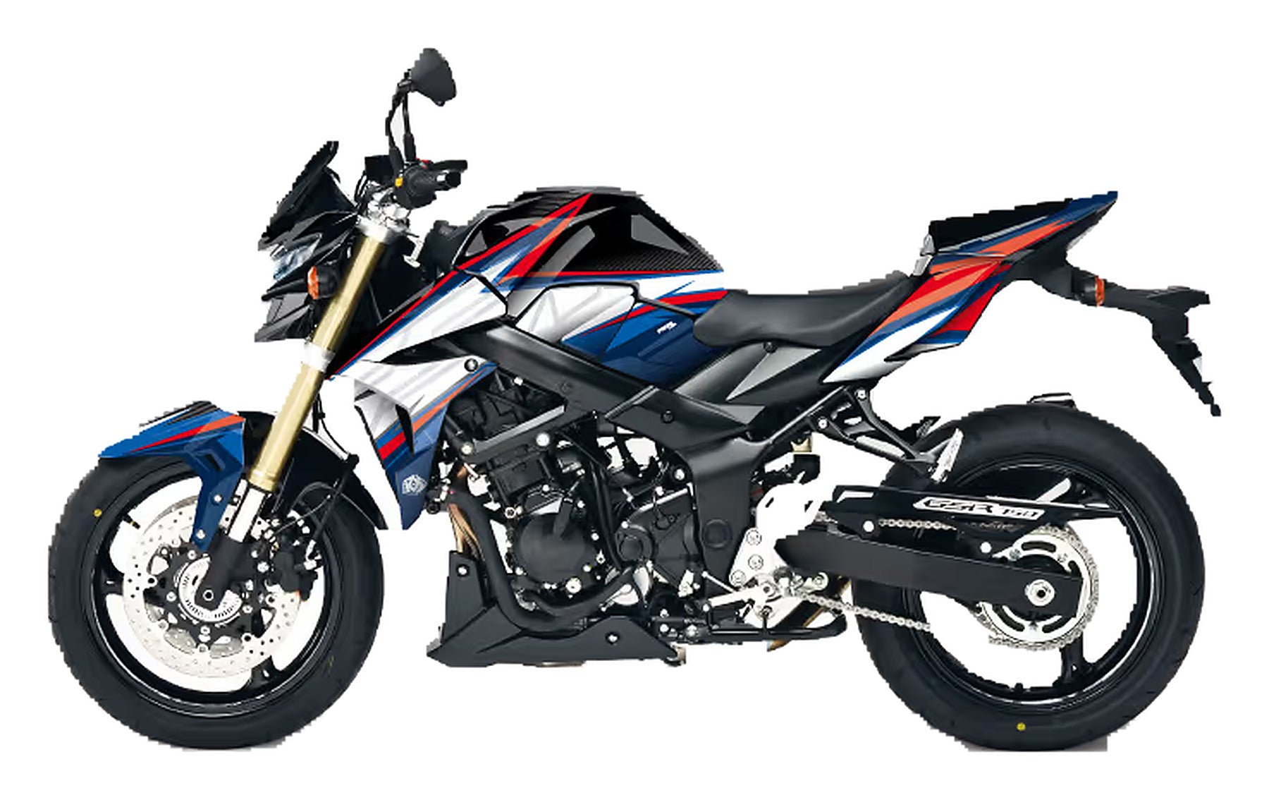 Kit de Gráficas para Moto Naked Suzuki GSR - Diseño 02 - LedPro Racing