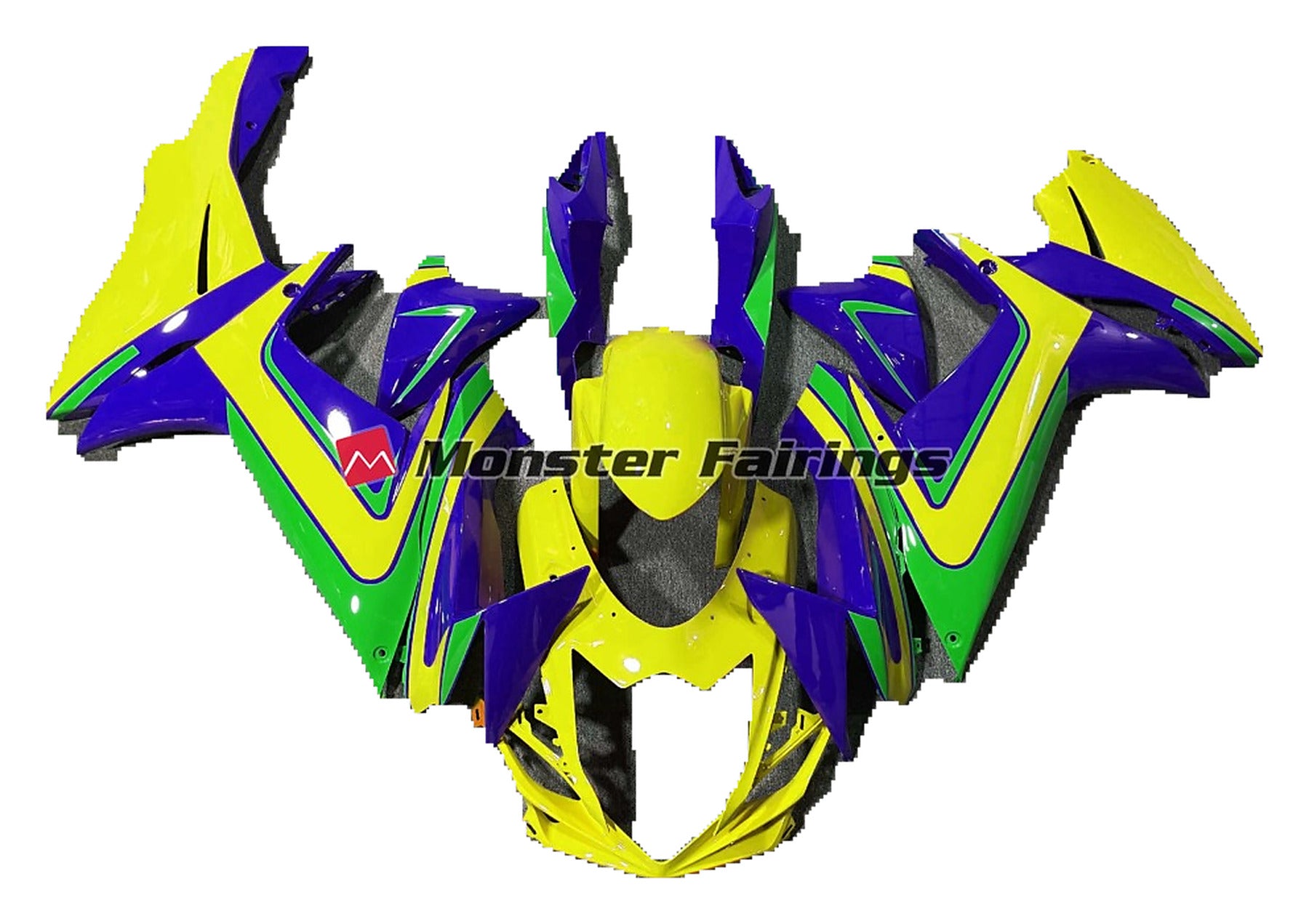 Kit de Gráficas para Moto Naked Suzuki GSR - Diseño 26 - LedPro Racing