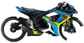 Kit de Gráficas para Moto Naked Suzuki GSR - Diseño 34 - LedPro Racing