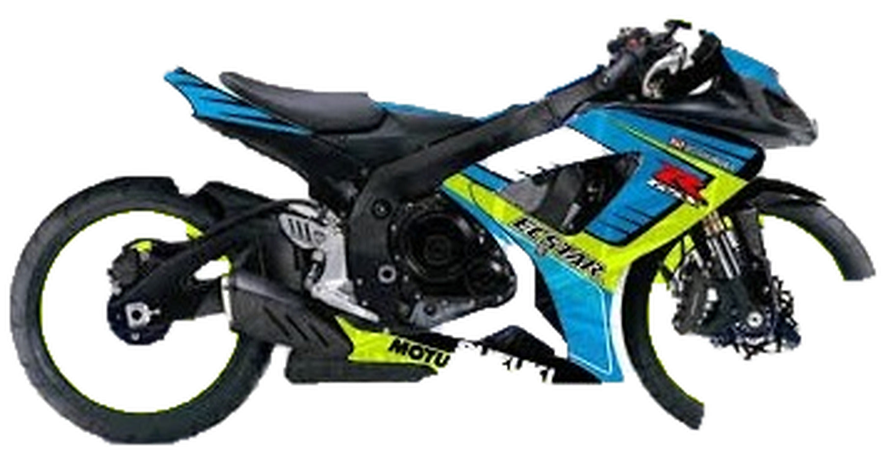 Kit de Gráficas para Moto Naked Suzuki GSR - Diseño 34 - LedPro Racing