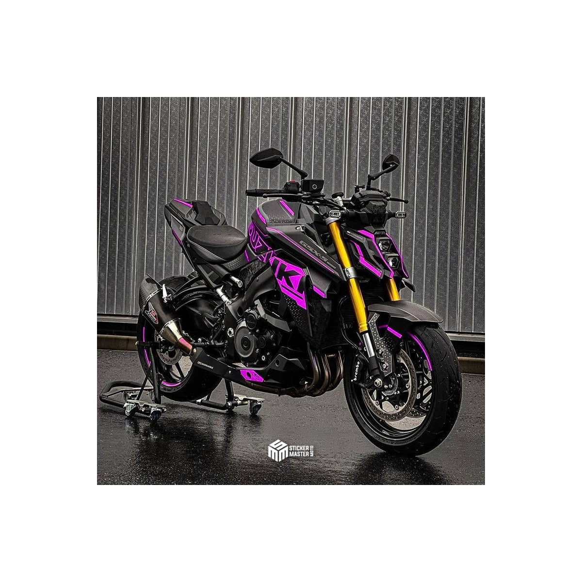 Kit de Gráficas para Moto Naked Suzuki GSX-S 1000 - Diseño 04 - LedPro Racing