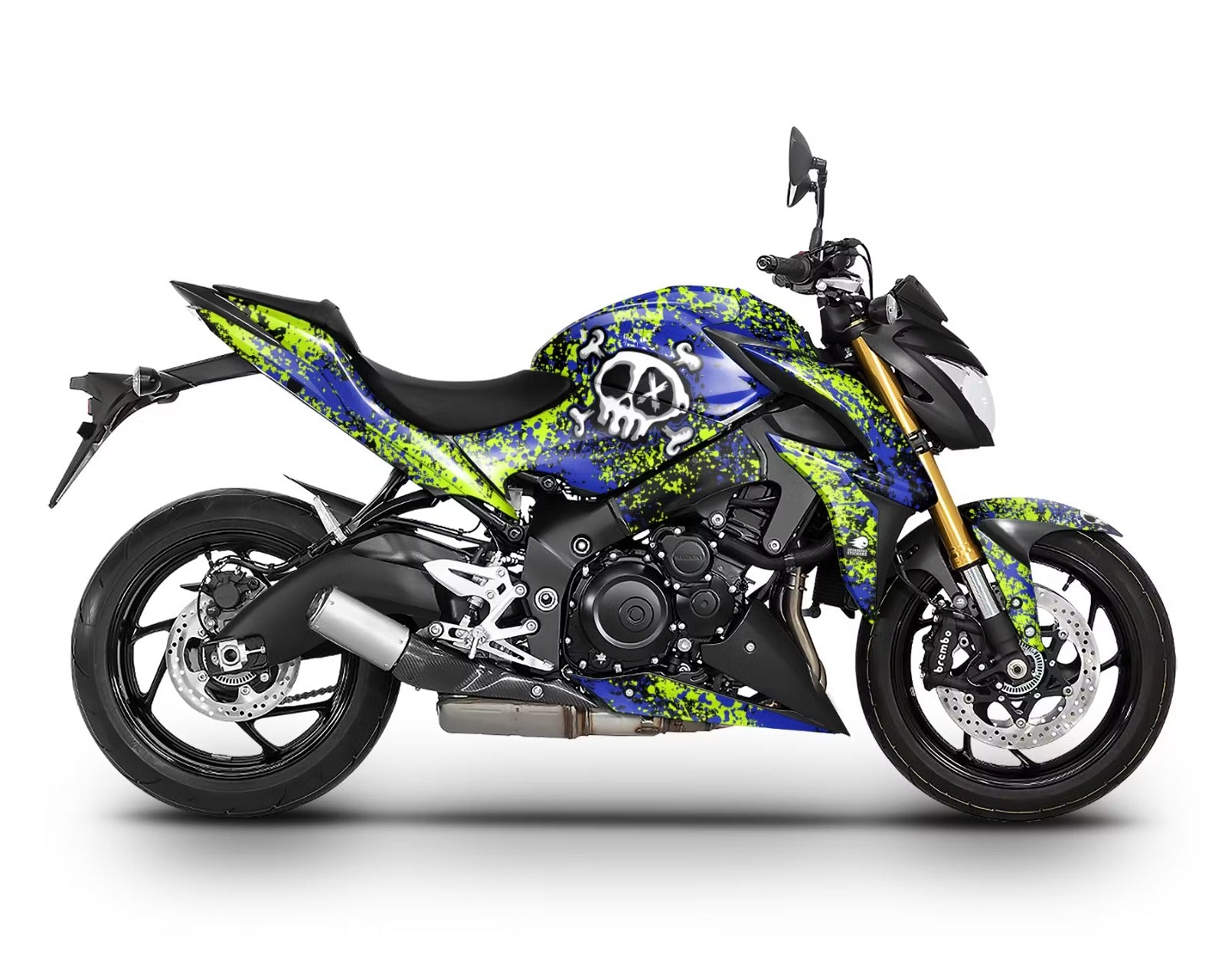 Kit de Gráficas para Moto Naked Suzuki GSX-S 1000 - Diseño 09 - LedPro Racing
