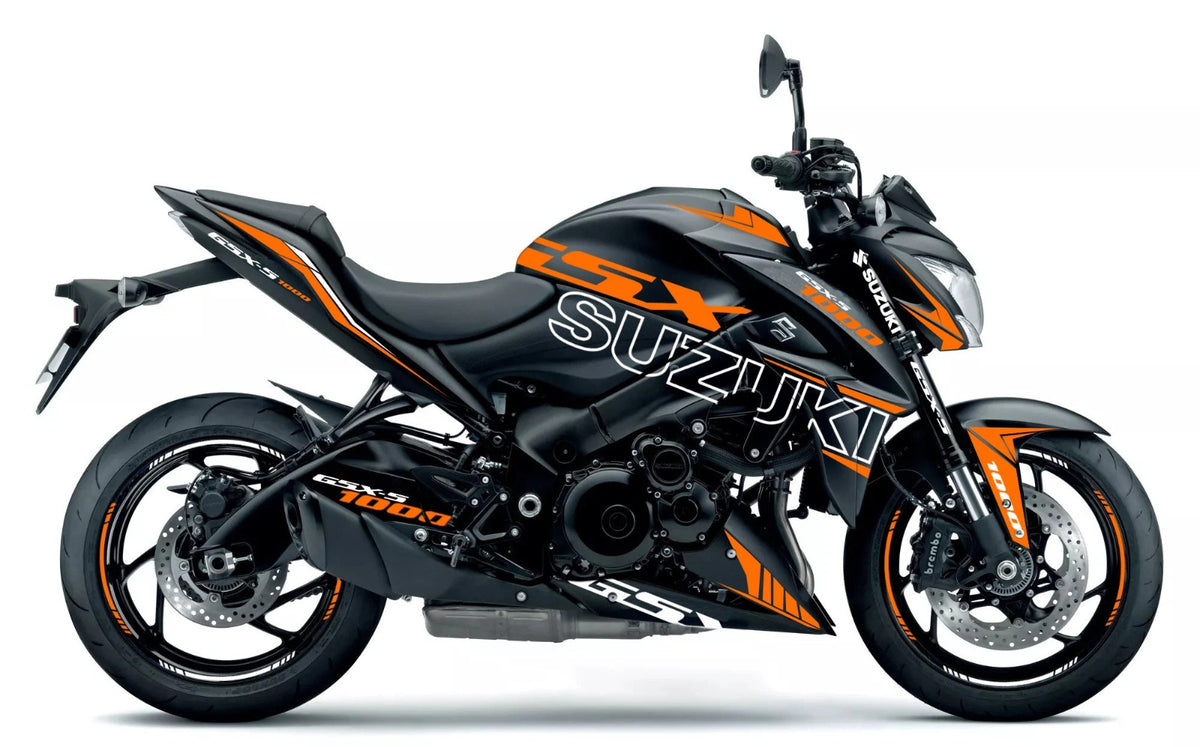 Kit de Gráficas para Moto Naked Suzuki GSX-S 1000 - Diseño 11 - LedPro Racing