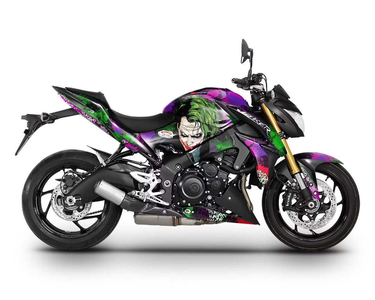 Kit de Gráficas para Moto Naked Suzuki GSX-S 1000 - Diseño 12 - LedPro Racing