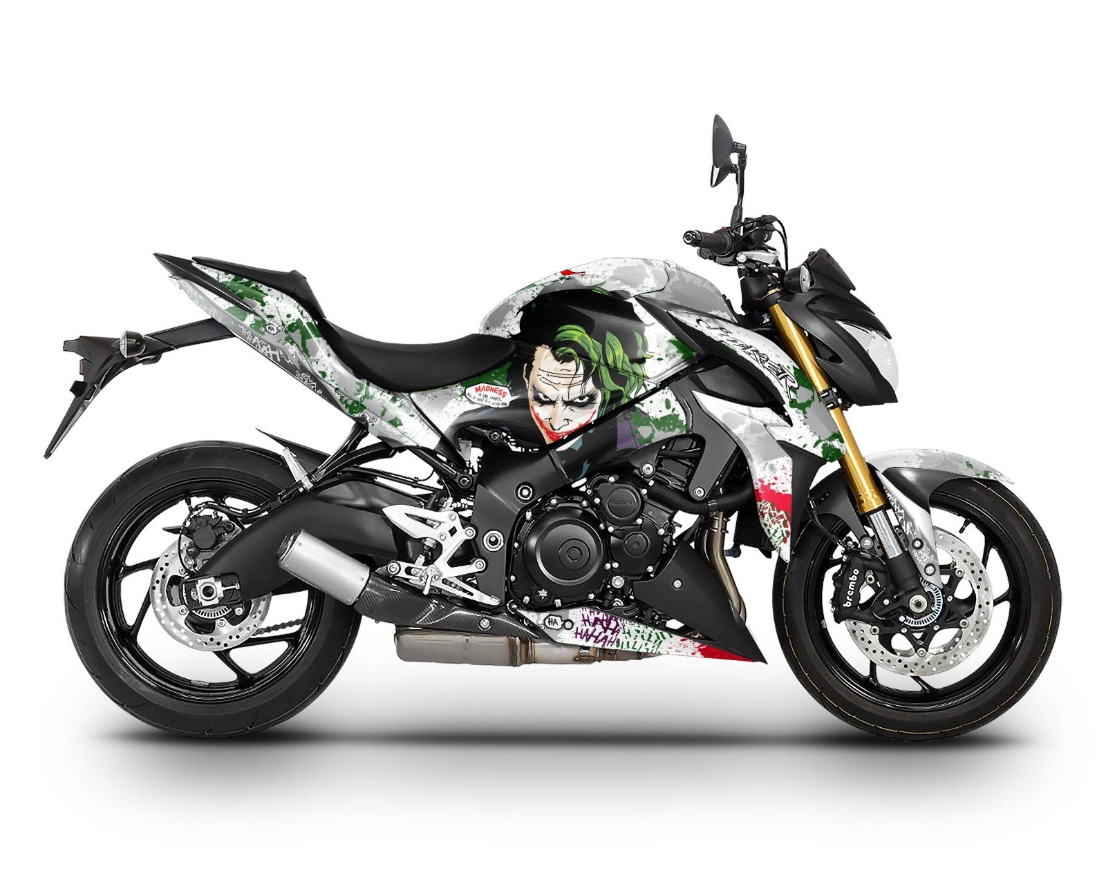 Kit de Gráficas para Moto Naked Suzuki GSX-S 1000 - Diseño 15 - LedPro Racing