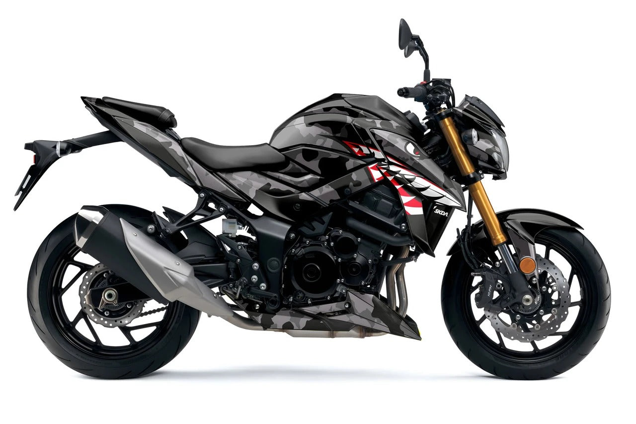 Kit de Gráficas para Moto Naked Suzuki GSX-S 1000 - Diseño 21 - LedPro Racing
