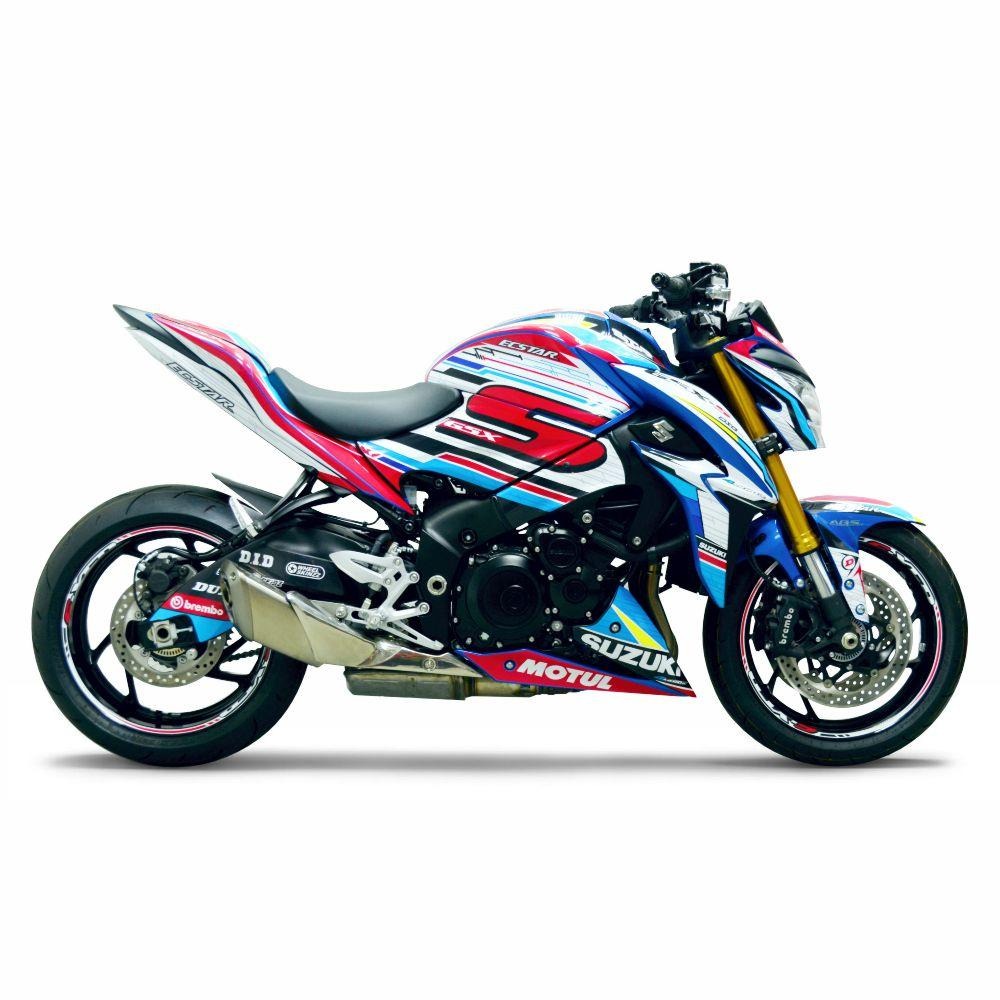 Kit de Gráficas para Moto Naked Suzuki GSX-S 1000 - Diseño 23 - LedPro Racing