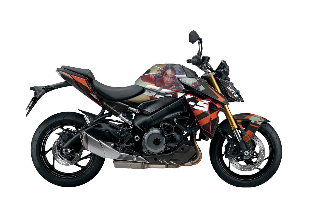 Kit de Gráficas para Moto Naked Suzuki GSX-S 1000 - Diseño 24 - LedPro Racing