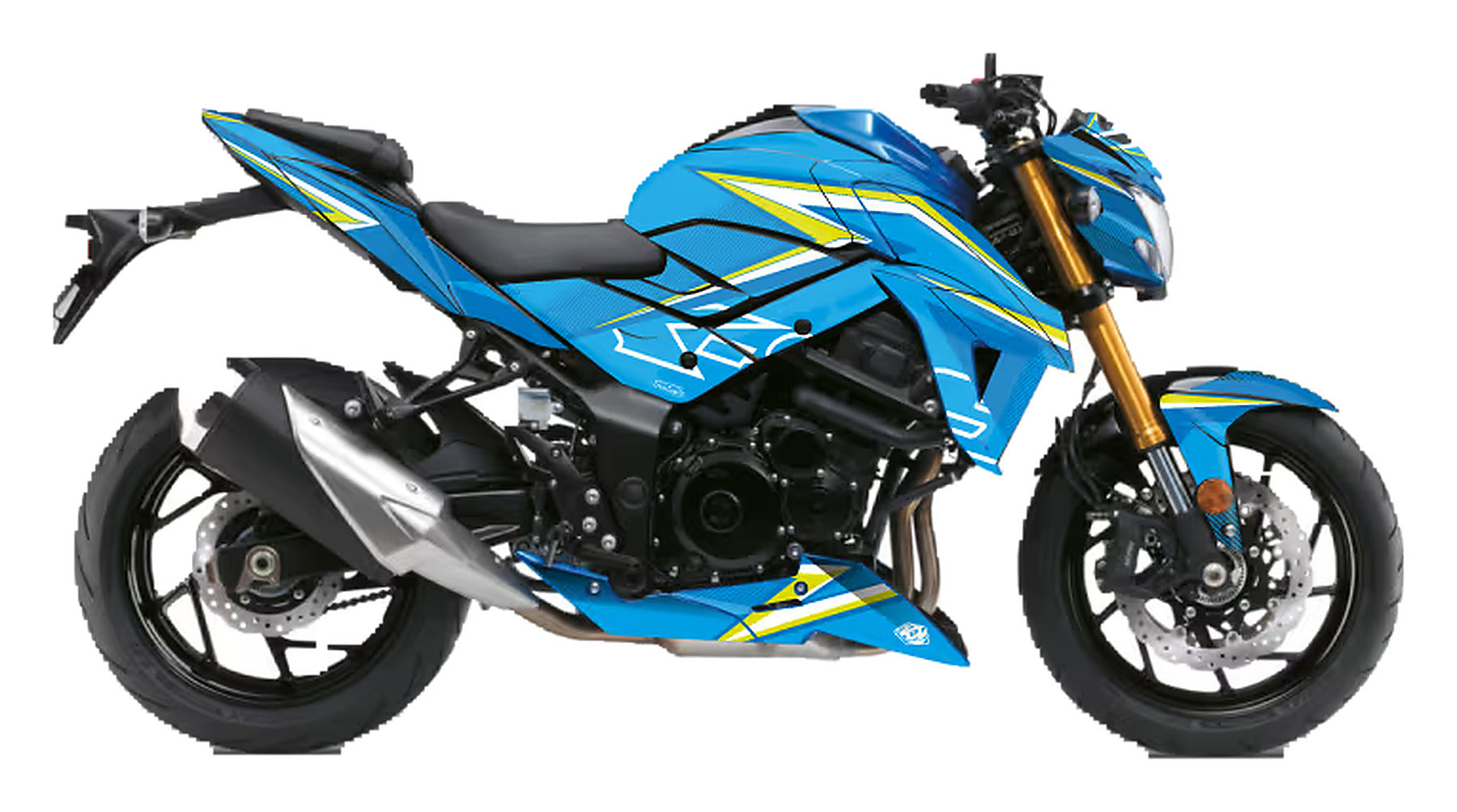 Kit de Gráficas para Moto Naked Suzuki GSX-S 750 - Diseño 03 - LedPro Racing