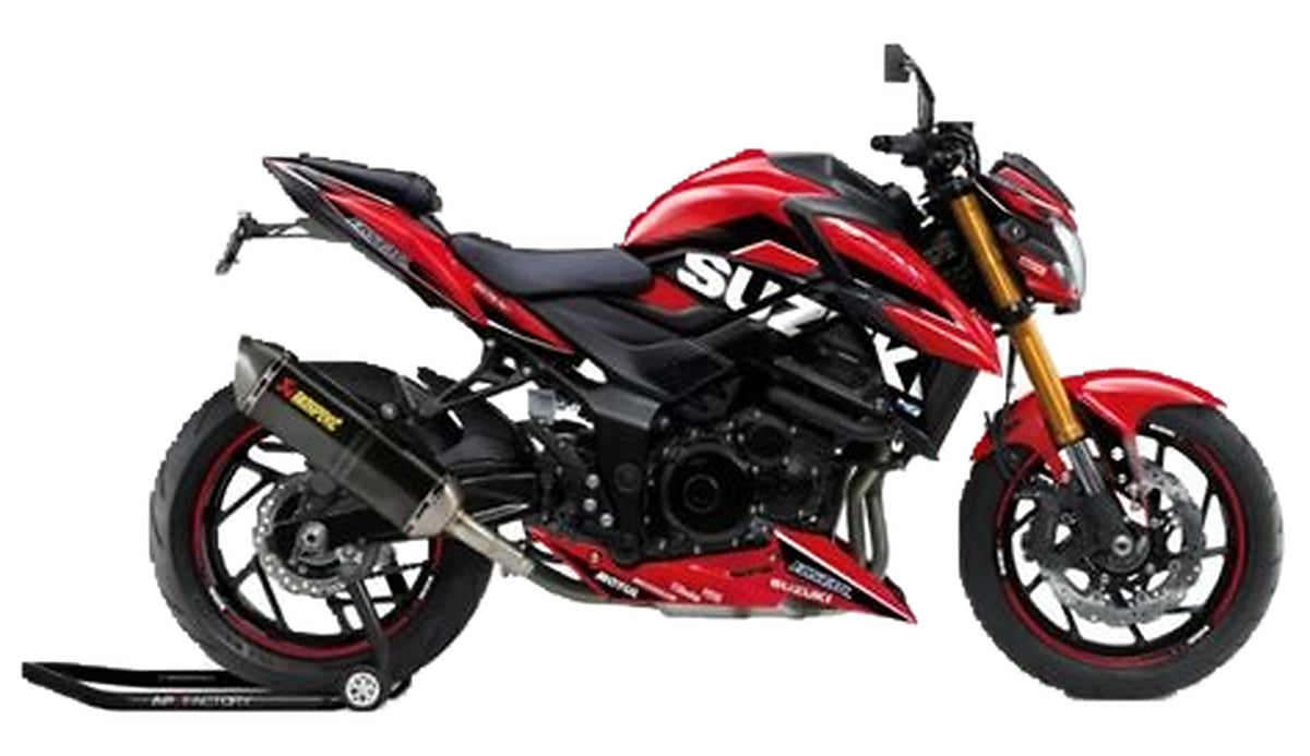 Kit de Gráficas para Moto Naked Suzuki GSX-S 750 - Diseño 21 - LedPro Racing