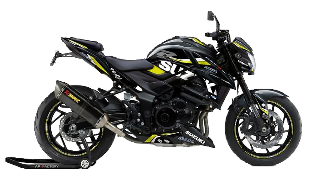 Kit de Gráficas para Moto Naked Suzuki GSX-S 750 - Diseño 22 - LedPro Racing