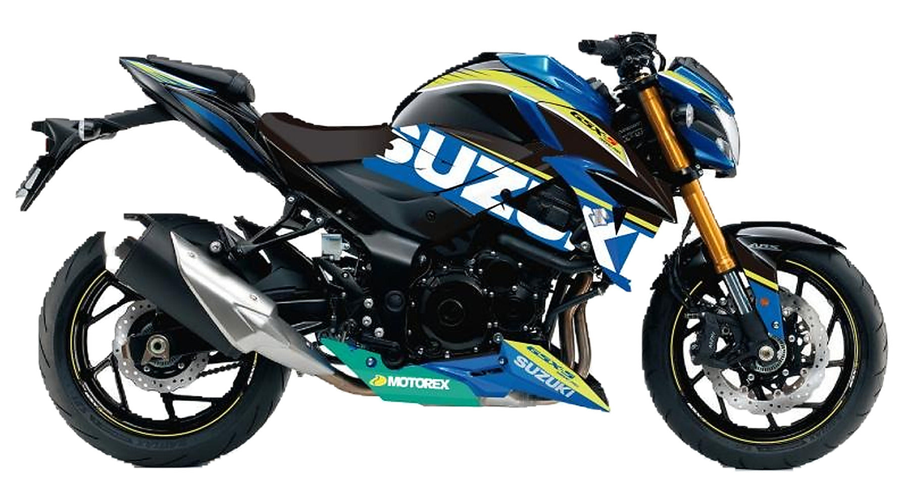 Kit de Gráficas para Moto Naked Suzuki GSX-S 750 - Diseño 23 - LedPro Racing