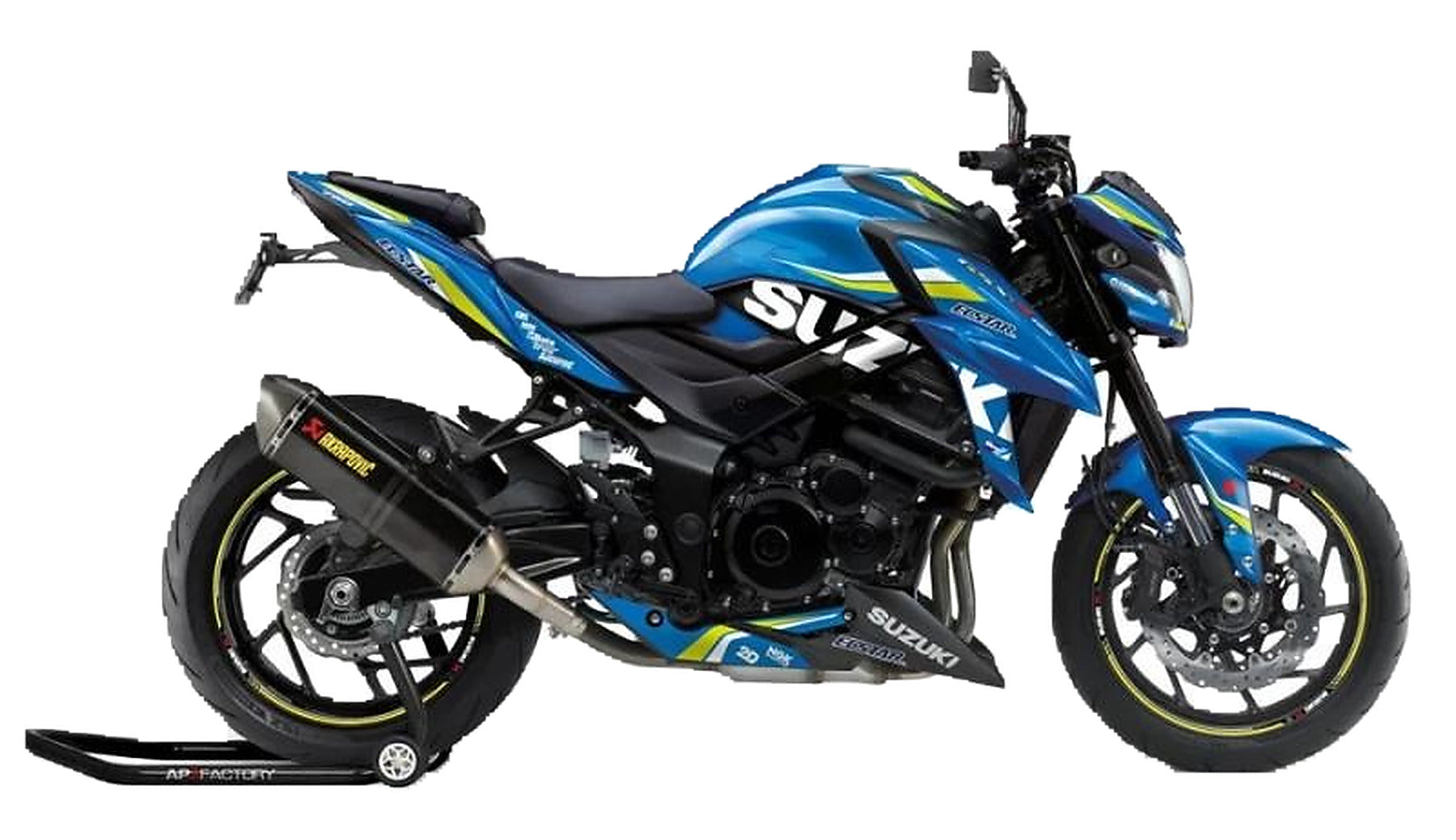 Kit de Gráficas para Moto Naked Suzuki GSX-S 750 - Diseño 24 - LedPro Racing