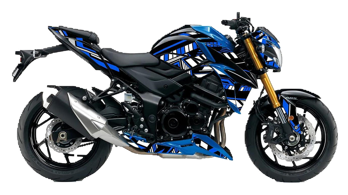 Kit de Gráficas para Moto Naked Suzuki GSX-S 750 - Diseño 27 - LedPro Racing