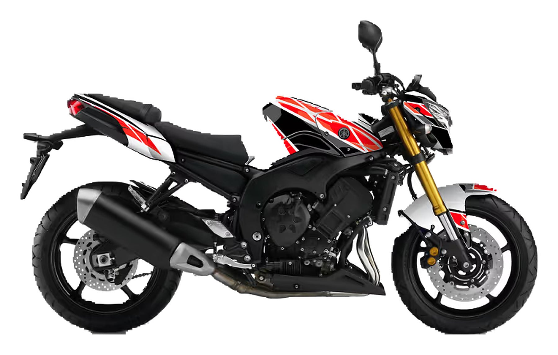 Kit de Gráficas para Moto Naked Yamaha FZ - Diseño 07 - LedPro Racing