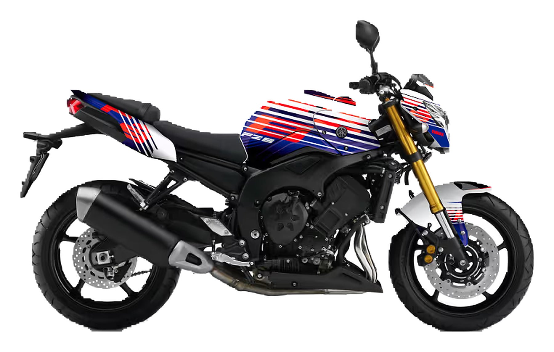 Kit de Gráficas para Moto Naked Yamaha FZ - Diseño 09 - LedPro Racing
