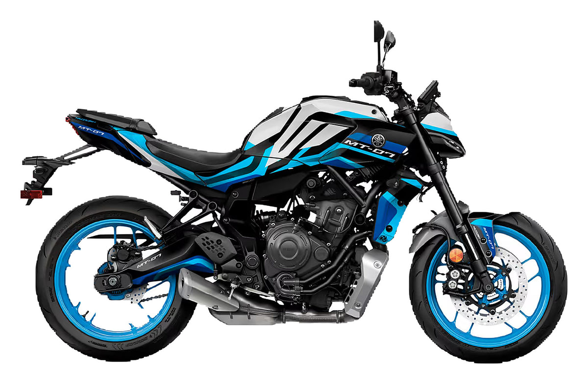 Kit de Gráficas para Moto Naked Yamaha MT - Diseño 06 - LedPro Racing
