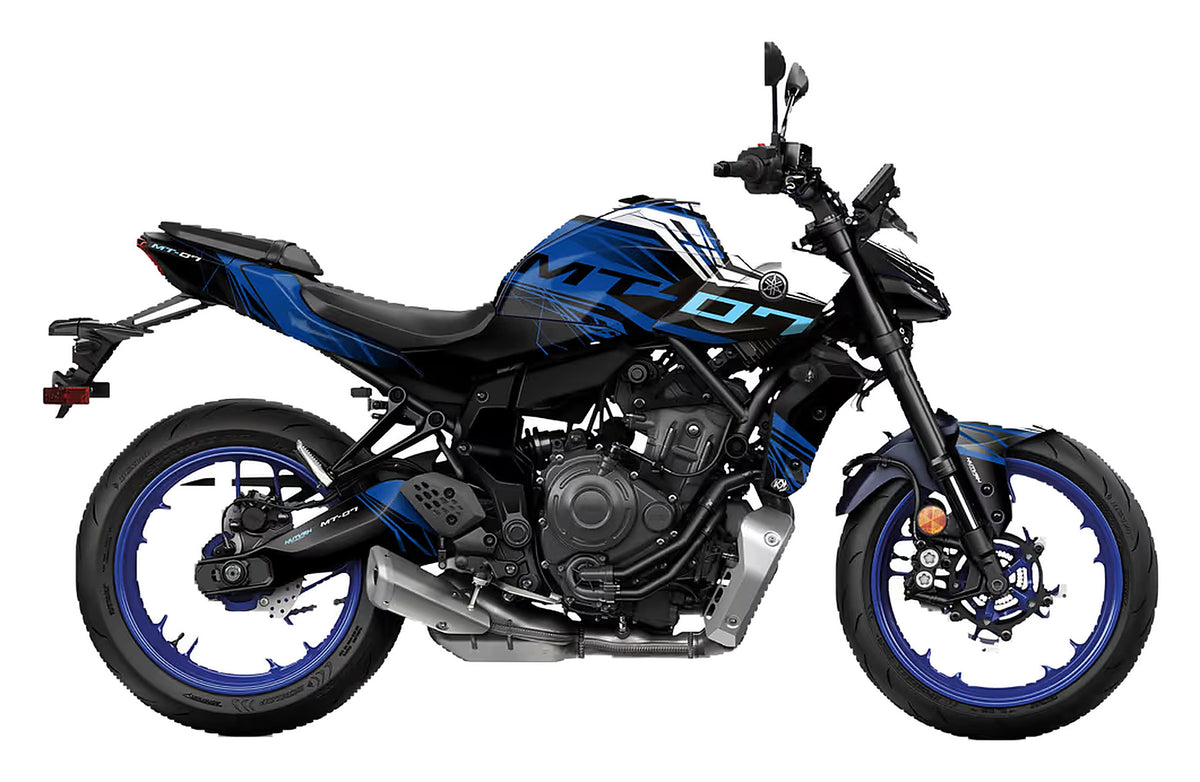 Kit de Gráficas para Moto Naked Yamaha MT - Diseño 08 - LedPro Racing
