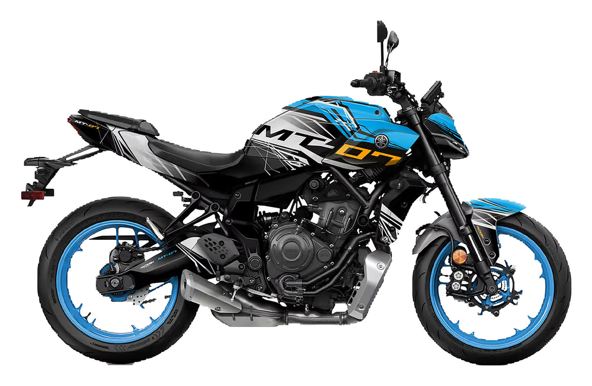 Kit de Gráficas para Moto Naked Yamaha MT - Diseño 09 - LedPro Racing