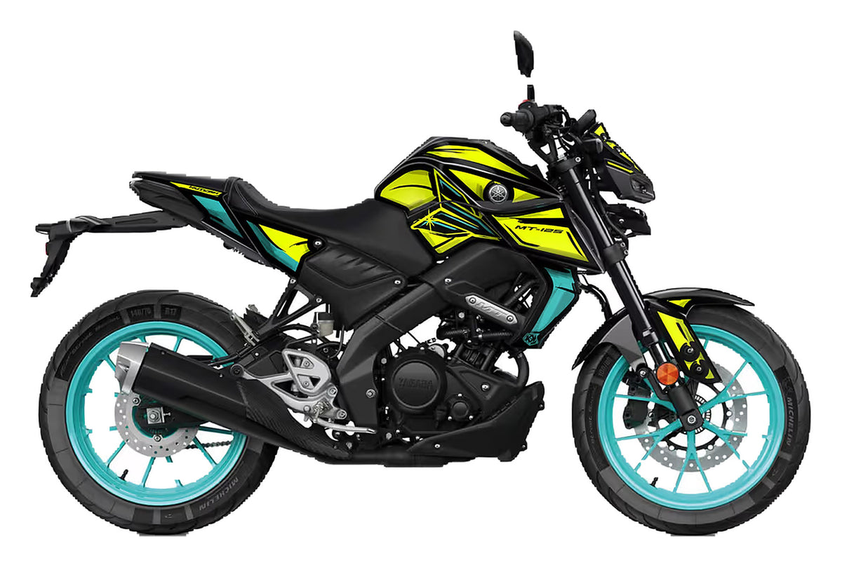 Kit de Gráficas para Moto Naked Yamaha MT - Diseño 11 - LedPro Racing