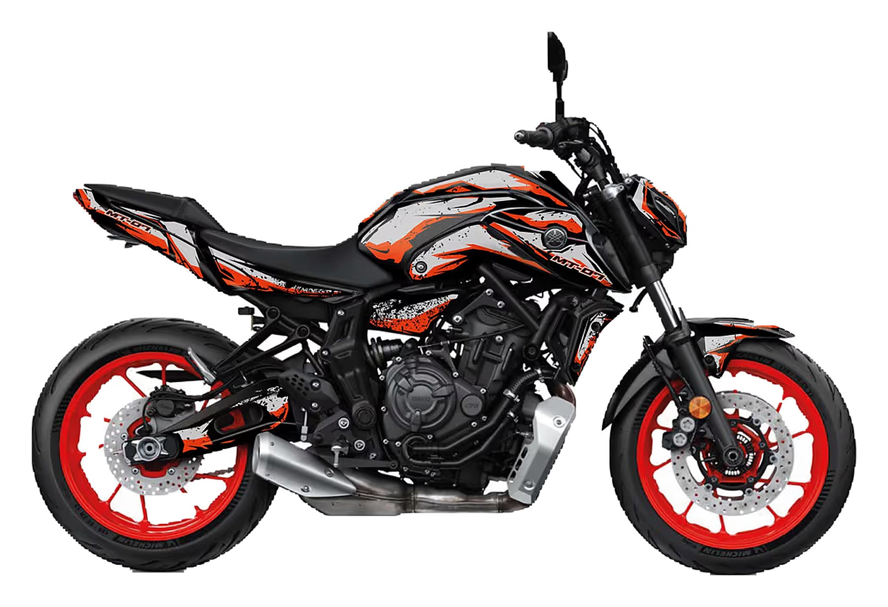 Kit de Gráficas para Moto Naked Yamaha MT - Diseño 15 - LedPro Racing