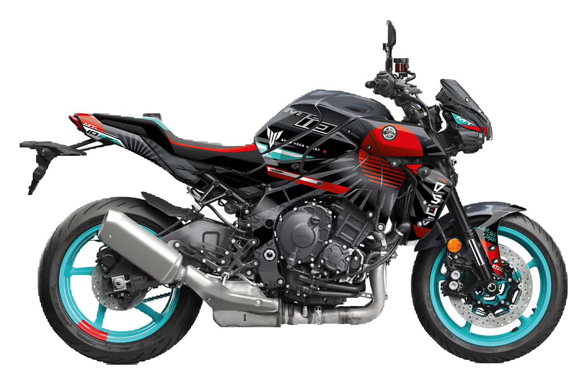 Kit de Gráficas para Moto Naked Yamaha MT - Diseño 20 - LedPro Racing