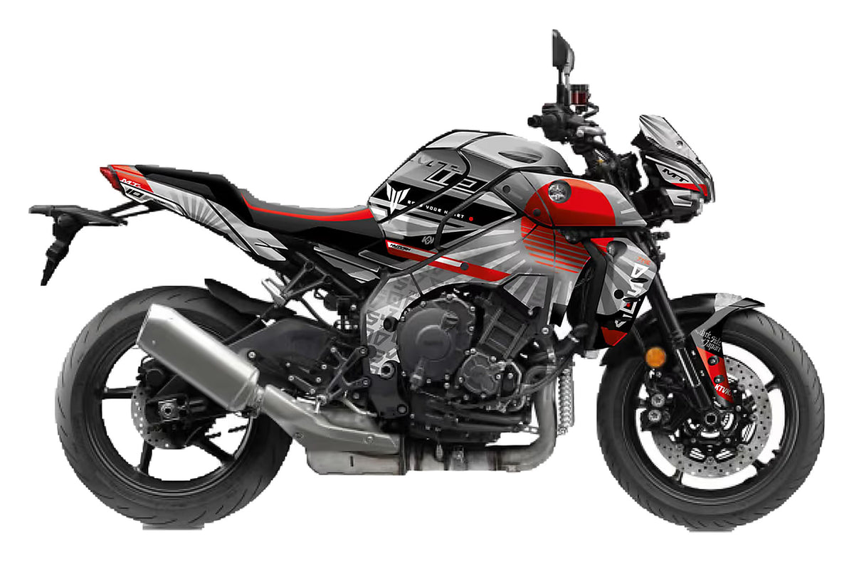 Kit de Gráficas para Moto Naked Yamaha MT - Diseño 21 - LedPro Racing