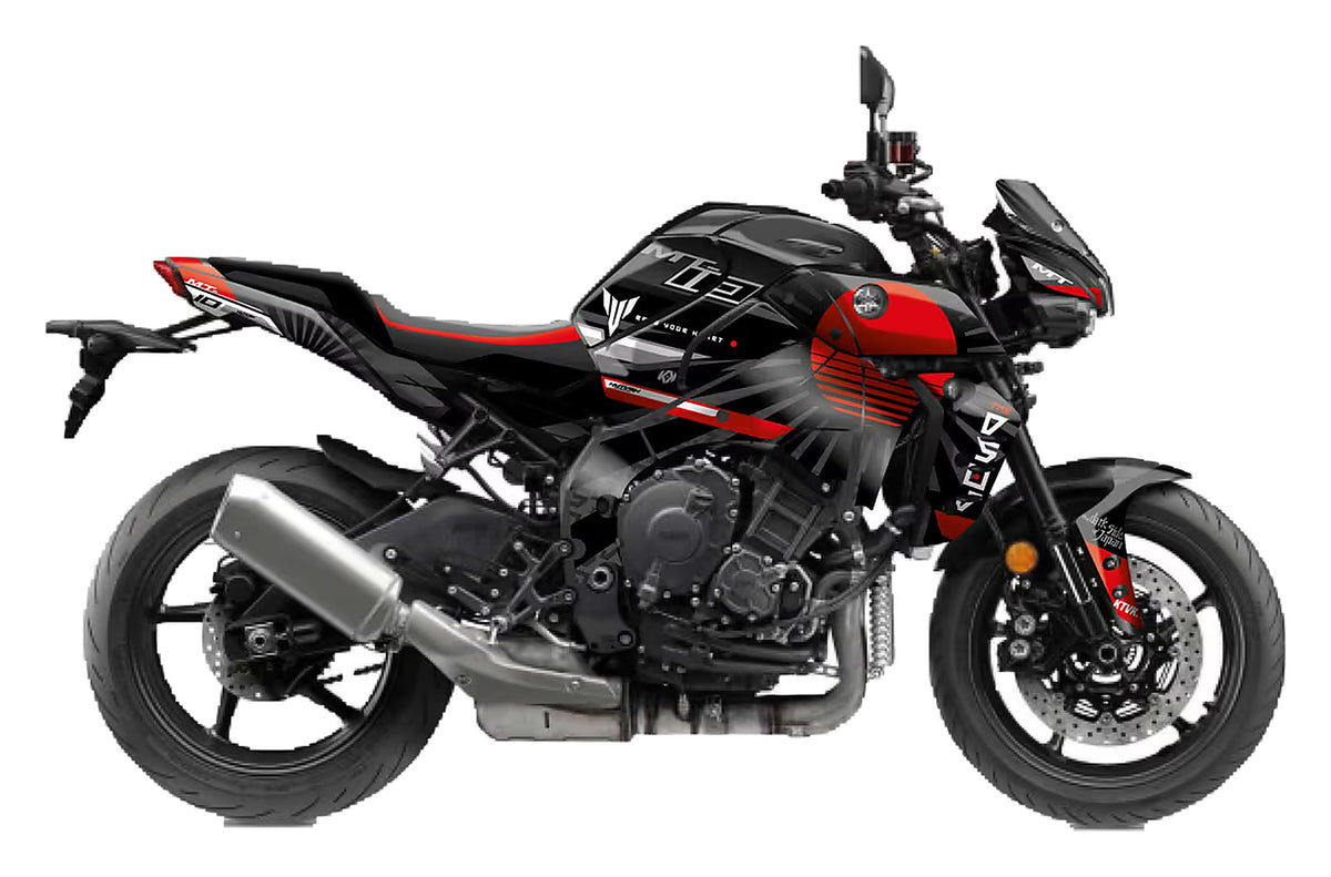 Kit de Gráficas para Moto Naked Yamaha MT - Diseño 22 - LedPro Racing