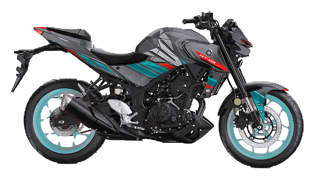 Kit de Gráficas para Moto Naked Yamaha MT - Diseño 32 - LedPro Racing