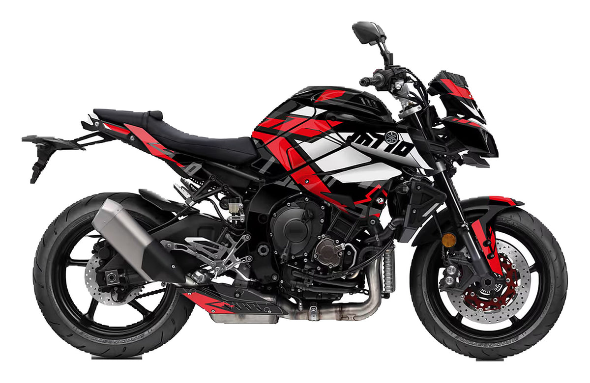 Kit de Gráficas para Moto Naked Yamaha MT - Diseño 40 - LedPro Racing