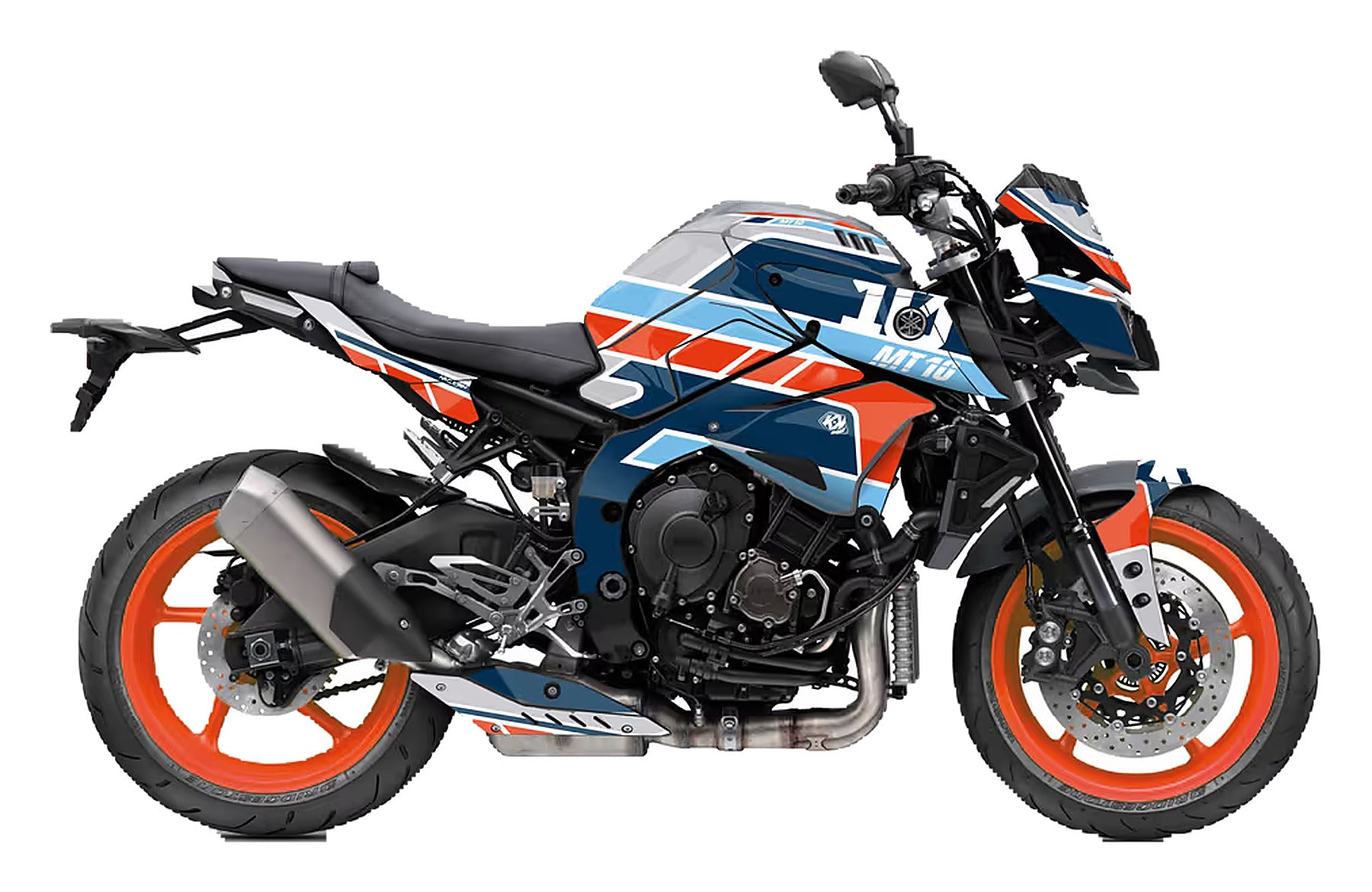 Kit de Gráficas para Moto Naked Yamaha MT - Diseño 42 - LedPro Racing