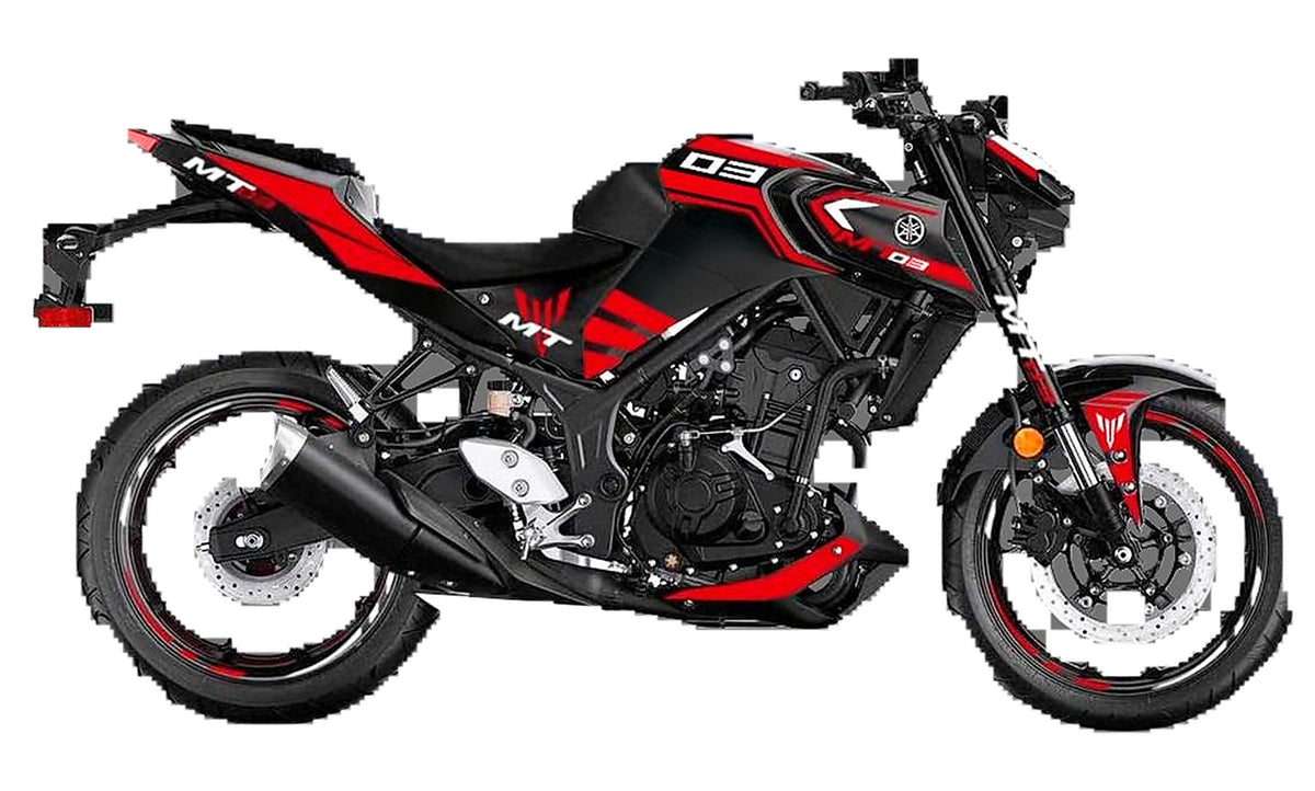 Kit de Gráficas para Moto Naked Yamaha MT - Diseño 46 - LedPro Racing