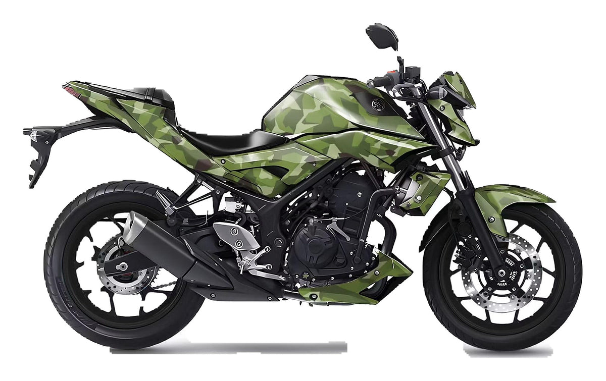 Kit de Gráficas para Moto Naked Yamaha MT - Diseño 57 - LedPro Racing