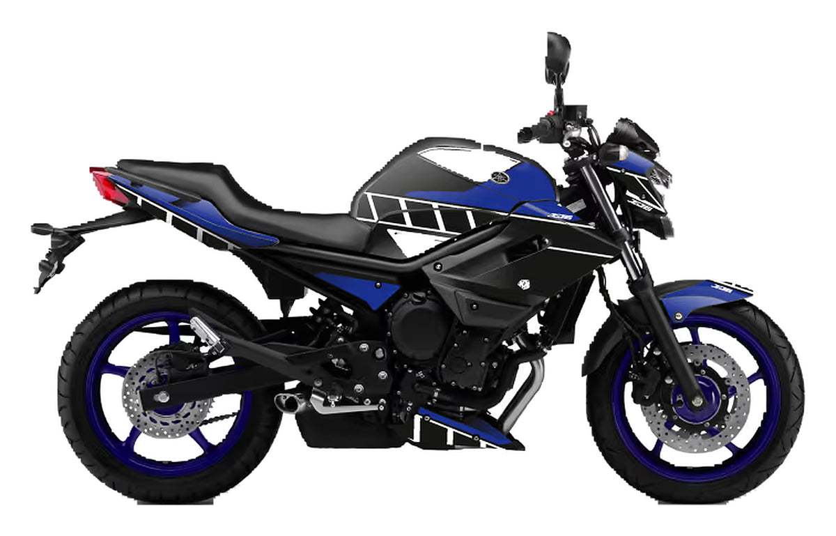 Kit de Gráficas para Moto Naked Yamaha XJ6 - Diseño 04 - LedPro Racing
