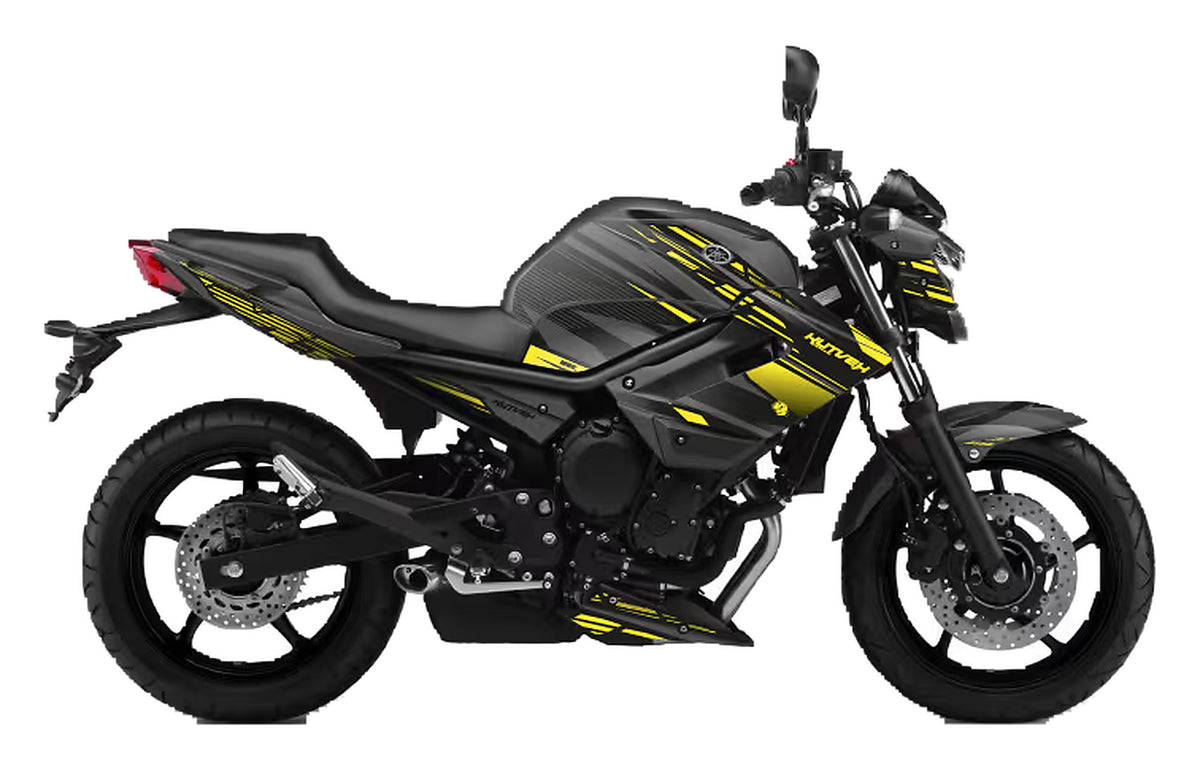 Kit de Gráficas para Moto Naked Yamaha XJ6 - Diseño 12 - LedPro Racing