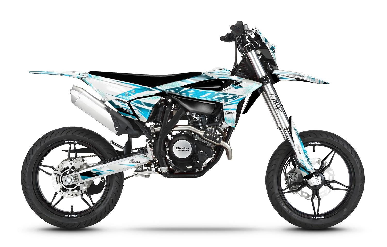 Kit de Gráficas para Motocross Beta Motard 200 - Diseño 01 - LedPro Racing
